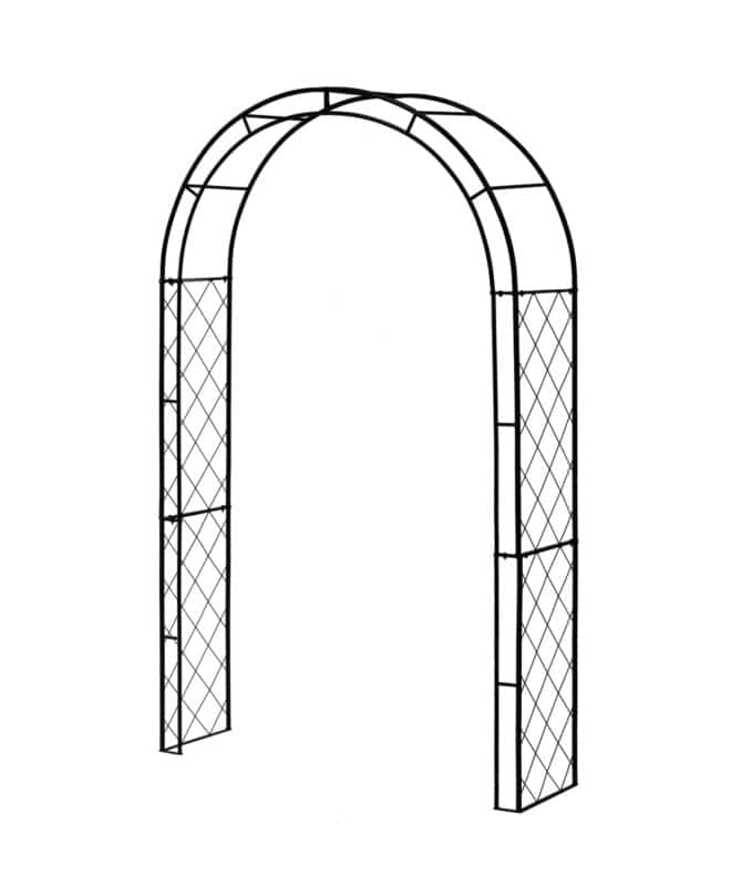 Metal Arch Lattice Round top