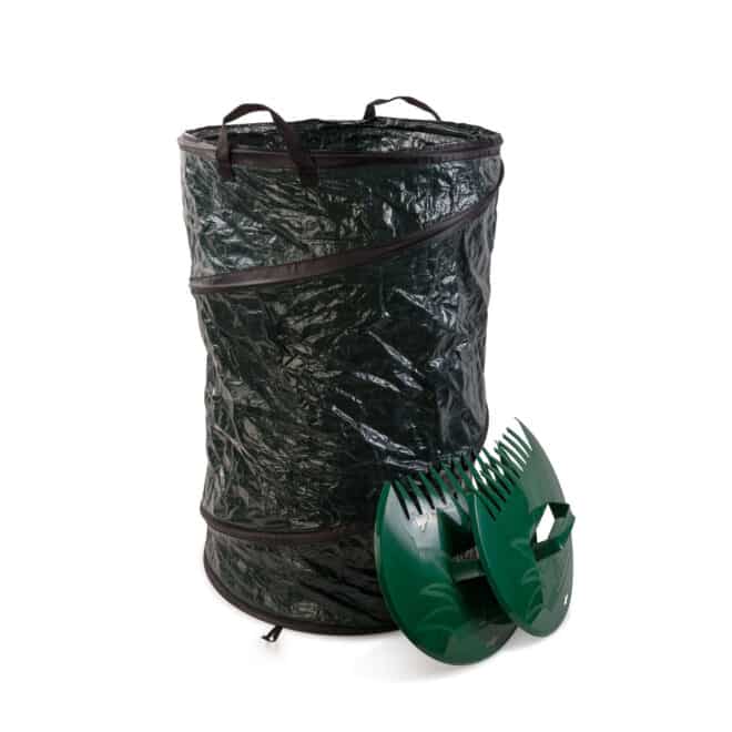 Garden Bag with Leaf Grabbers