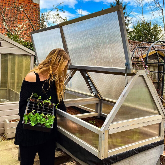 Cold Frame - 1.8m - Grey Wash - FSC 100% - Image 4