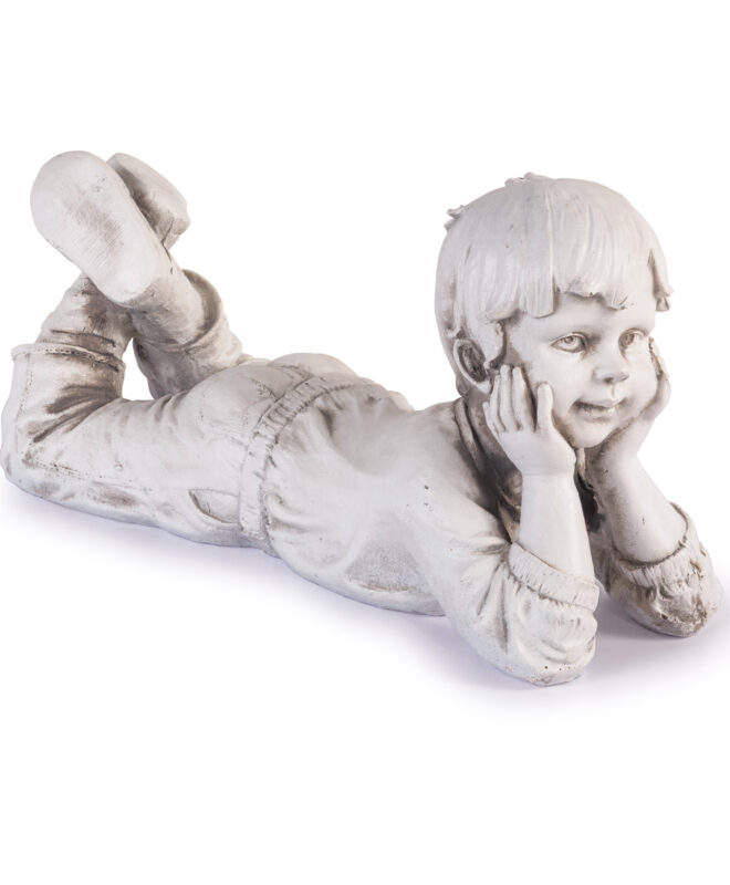 Thinking Boy Figurine