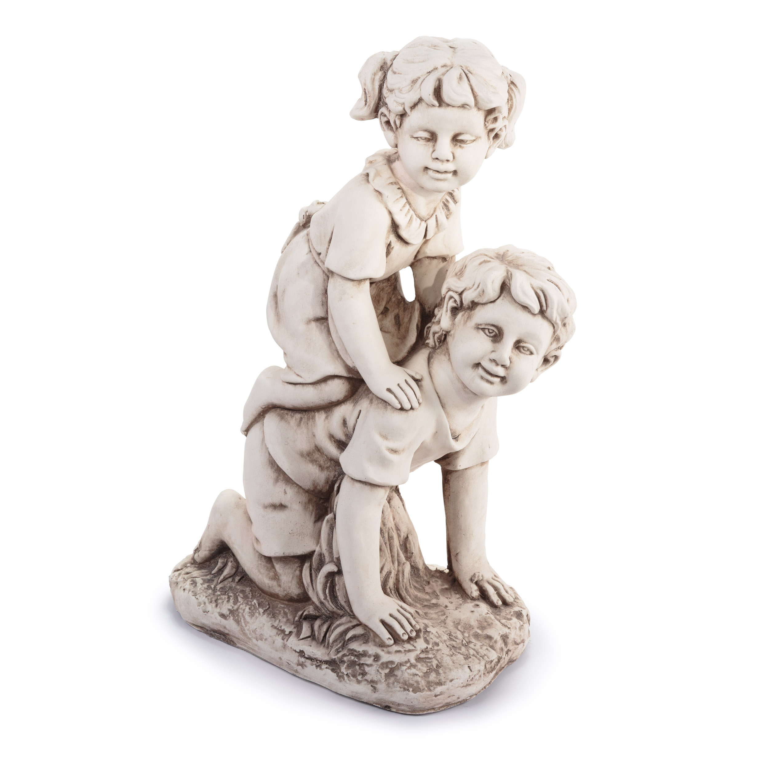 Piggy Back Kids Figurine