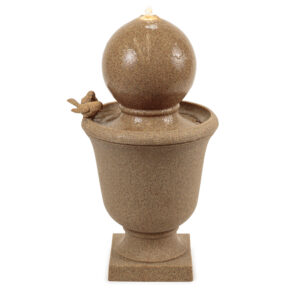 Orbelle classic water feature with lights