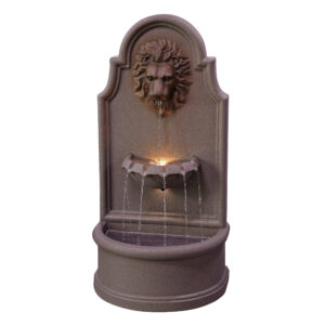 Leonis classic water fountain with lights