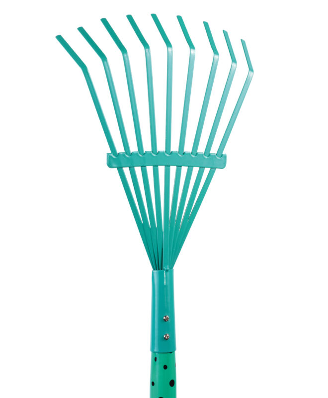 Kids Lawn Rake - Green
