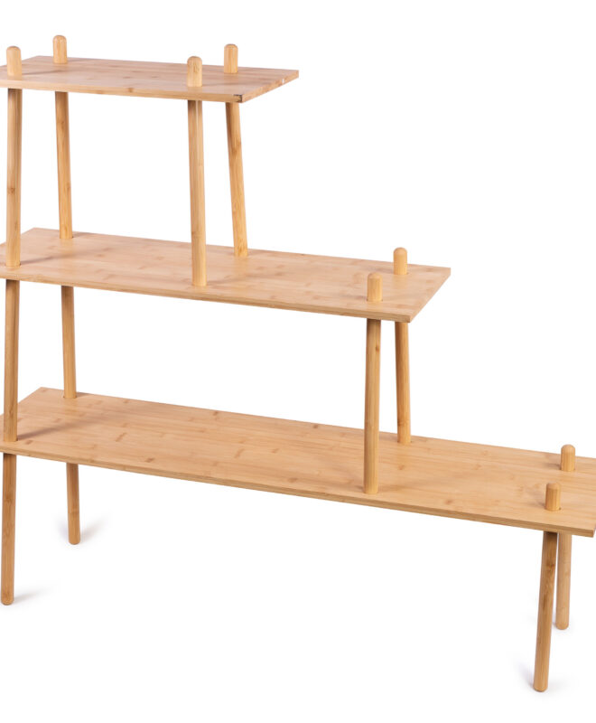 Bamboo Indoor Planter Stand Large - FSC 100%