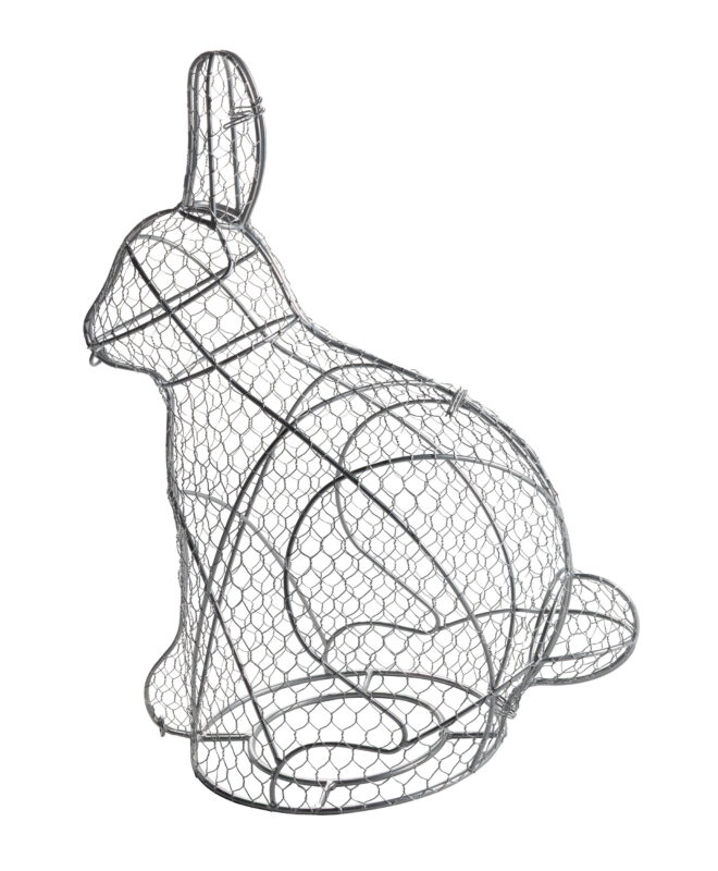 Rabbit Galvanised Steel Topiary Cage